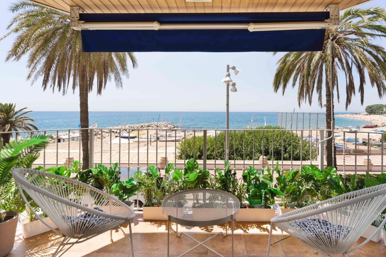 Apartamento Primera Linea De Mar Con Espectaculares Vistas Apartment Sant Pol De Mar Exterior photo